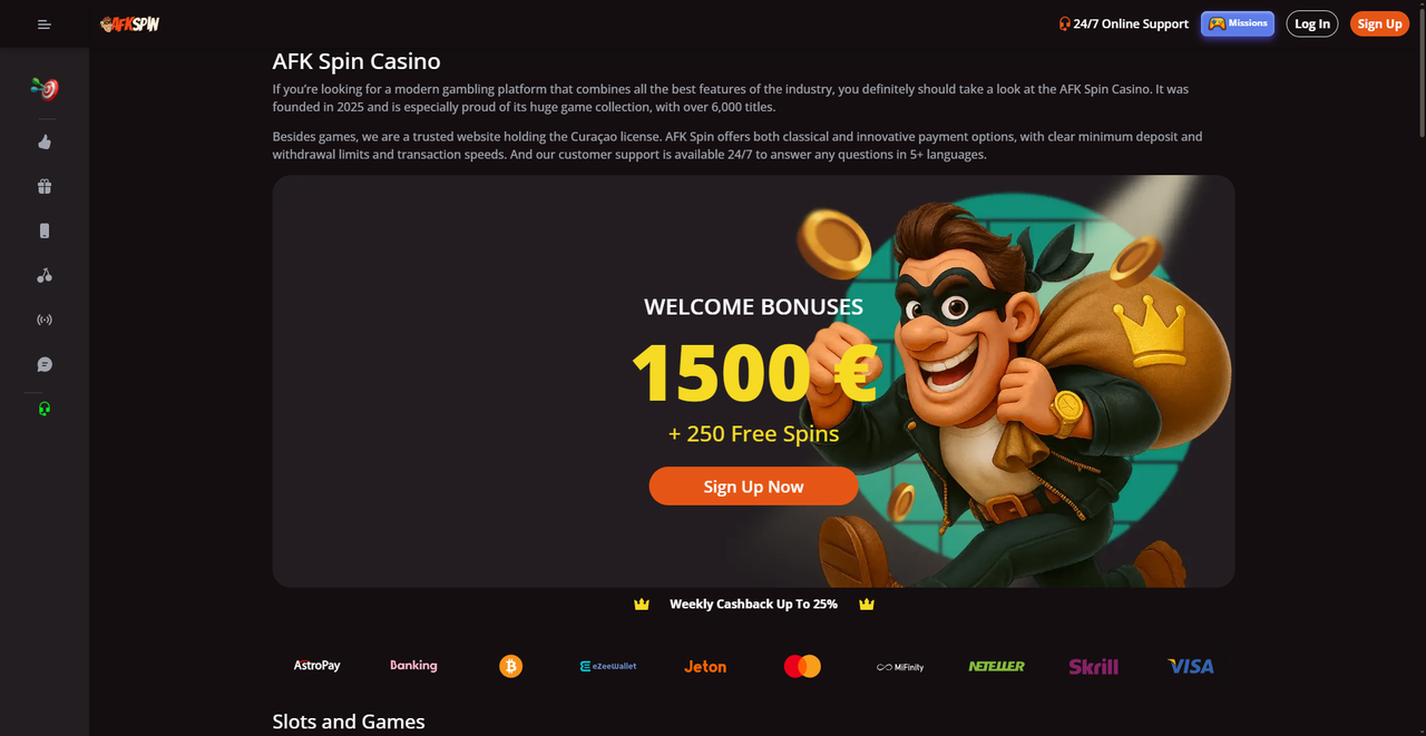 AFKSpin Casino Casino